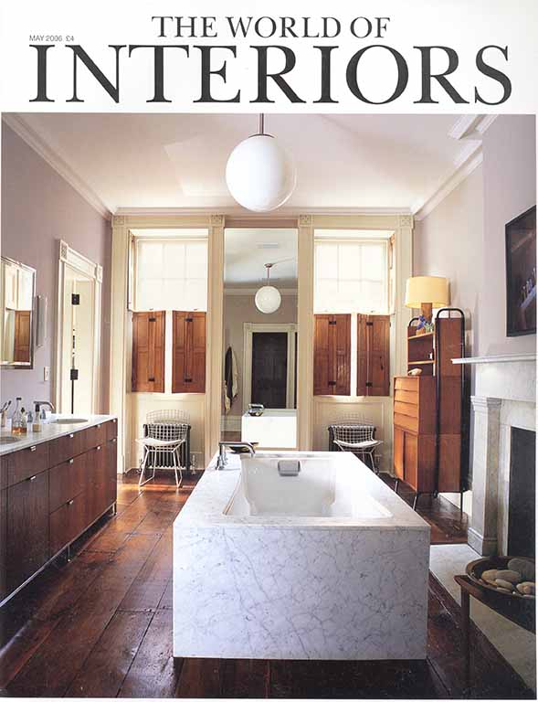 THE WORLD OF INTERIORS Mai2006 couverture.jpg